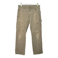 Dickies ディッキーズ ペインターパンツ ブラウン(メンズ W32 L32)中古 古着 X0730