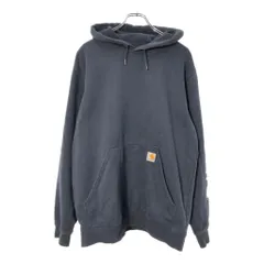 Carhartt カーハート スウェットパーカー ネイビー(メンズ M)中古 古着 X1251