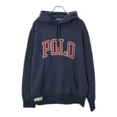 Polo by Ralph Lauren ポロ ラルフローレン スウェットパーカー ネイビー(メンズ L)中古 古着 X1279