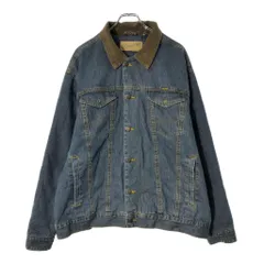 Wrangler ラングラー デニムジャケット インディゴブルー(メンズ L)中古 古着 X1282