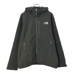 THE NORTH FACE ノースフェイス SUMMIT SERIES ソフトシェルジャケット アウトドア ブラック(メンズ L)中古 古着 X1284