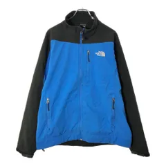 THE NORTH FACE ノースフェイス APEX ソフトシェルジャケット アウトドア ブルー(メンズ L)中古 古着 X1297
