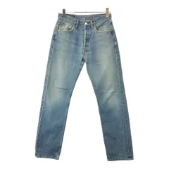 90年代 Levi's リーバイス 501 デニムパンツ ユーロ  ブルー(メンズ W31 L32)中古 古着 X1678