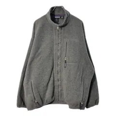 USA製 patagonia パタゴニア フリースジャケット アウトドア グレー(メンズ XXL)中古 古着 X1707
