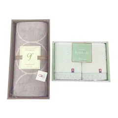 Imabari Towel 今治タオル タオルセット  コットン/箱付 バス1フェイス2   マルチカラー ユニセックス / 240001180718