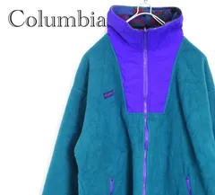 Columbia コロンビア フリース ジャケット USA製 M 古着 メンズ ファッション
