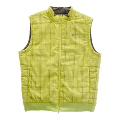 サイズ：XXL PUMA GOLF プーマゴルフ  リバーシブル中綿ベスト  イエロー系 [240101563697] ゴルフウェア メンズ ストスト