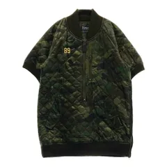 サイズ：1 PEARLY GATES パーリーゲイツ  ハーフジップ 中綿ブルゾン カモフラ 迷彩柄 カーキ系 [240101565425] ゴルフウェア レディース ストスト