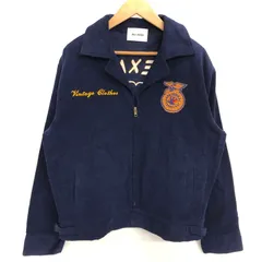 美品 00s FFA ファーマーズジャケット テキサス州 紺 XXL アメカジ ffa jkt ジャケット TEXAS テキサス