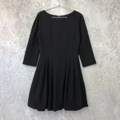 RUIRUE BOUTIQUE ルイルエブティック フォーマル ワンピース ネイビーブラック Mサイズ 〇◇