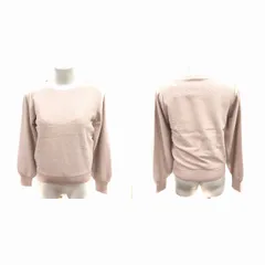 グローブ grove ニット カットソー Uネック 長袖 セット LL ベージュ /RT ●RY