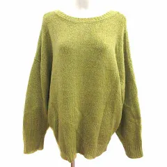 クラシカルエルフ CLASSICAL ELF ニット セーター カーディガン 2way 長袖 L 緑 グリーン /YK