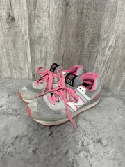 New Balance ニューバランス WL574CPF スニーカー size23cm/グレー×ピンク ■■ レディース