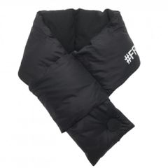 【超美品】エフアールツー 中綿ネックウォーマー 黒 ロゴ白   F   ゴルフウェア #FR2 GOLF