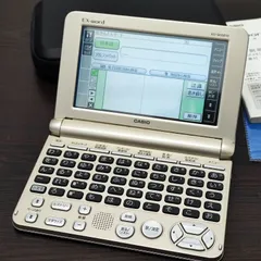 美品★Casio カシオ EX-word 電子辞書 XD-SK6810 純正ケース 説明書付き 通電確認済 中古