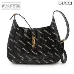 新品同様 グッチ GUCCI バレンシアガ ザ ハッカー プロジェクト ジャッキー 1961 ショルダー バッグ 636712 90303234