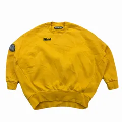 Lee × SMILEY スウェット レディース XS イエロー トレーナー バルーンシルエット コラボ 黄色