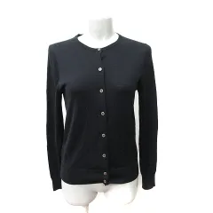 クミキョク 組曲 KUMIKYOKU カーディガン ニット 長袖 3 M～L 黒 ブラック /YI