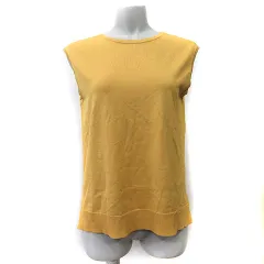 アンタイトル UNTITLED カットソー ノースリーブ 2 M 黄土色 /YI