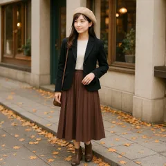 【上品】【大人女子】TOMORROWLAND ウールテーラードジャケット ブラック Mサイズ 裏地パープル 上品 大人きれいめ 日本製