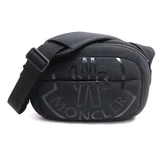 MONCLER モンクレール カット クロスボディ ショルダーバッグ ブラック 5L00002 M3267 メンズ 中古 美品