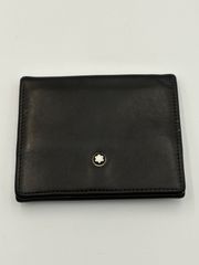 MONTBLANC 名刺入れ 黒 レザー - メルカリ