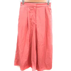 ナチュラルビューティーベーシック NATURAL BEAUTY BASIC ガウチョパンツ M ピンク /RT