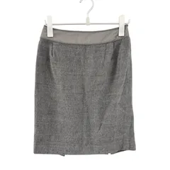 Z1717 UNITED ARROWS ユナイテッドアローズ　膝丈スカート　グレー　レディース　サイズ 38
