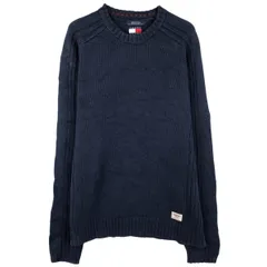 古着 90年代~ トミーヒルフィガー TOMMY HILFIGER コットンニットセーター メンズM相当 ヴィンテージ/eaa604082