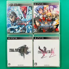 【４点セット】PS3 電撃文庫 ファイティングクライマックス ブレイブルー クロノファンタズマ ファイナルファンタジーXIII ファイナルファンタジーXIII-2