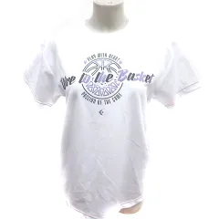 コンバース CONVERSE カットソー Uネック 半袖 M 白 ホワイト /RT