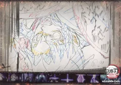 【中古】ランチョンマット 胡蝶しのぶ(逆さ) A3紙製ランチョンマット 「劇場版 鬼滅の刃 無限城編 第一章 猗窩座再来×ufotable Cafe×マチ★アソビCAFE 決戦の火蓋を切る 第2期 しのぶVS童磨 各所での戦い-その壱-」 コラボメニュー注文特