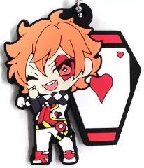 【中古】食玩 キーホルダー エース・トラッポラ 「ディズニー ツイステッドワンダーランド ラバーマスコット Vol.1」