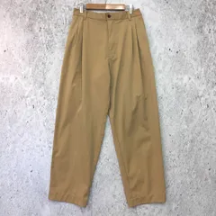 Lui's ルイス TWO TUCK TROUSERS (テーパード トラウザー) ベージュ 44サイズ 〇□☆のサムネイル
