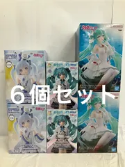 未開封 初音ミク 雪ミク クリオネ おすましver フィギュア まとめ 3種 6個セット LF1162 f107