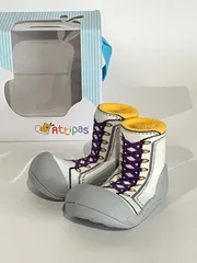 【訳あり品】 ATTIPAS ベビーシューズ ATI-AZ01-YELLOW-5_5 32331