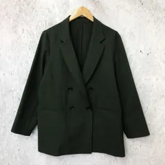 GLOBAL WORK グローバルワーク ダブル テーラード ジャケット チャコールグレー Lサイズ 〇◇☆