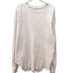 フリークスストア FREAKS STORE ニット カットソー Uネック 長袖 ロング F アイボリー /RT 