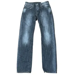 LEVI'S 502 ダークグレー ストレートデニム サイズW29 メンズM リーバイス