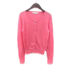 マーキュリーデュオ MERCURYDUO カーディガン ニット 長袖 F ピンク /MS