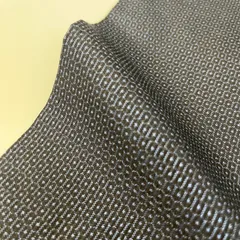 男性着物 本場大島紬 泥藍染 亀甲絣 正絹 着物 MK-2818