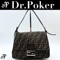 【美品】Fendi ズッカ マンマバケット ワンショルダーバッグ