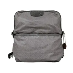 PELLE BORSA(ペレボルサ) リュックサック - ライトグレー×グレー レザー