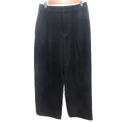 ユニクロ UNIQLO コントワーデコトニエ COMPTOIR DES COTONNIERS ワイドパンツ M 黒 ブラック /AU