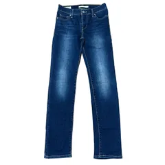 LEVI'S 312 PREMIUM SHAPING SLIM ストレッチ スリム ストレートデニム ダークブルー サイズ26 レディースS リーバイス プレミアム