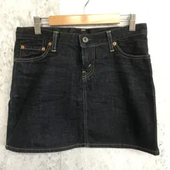LEVI'S リーバイス デニム ミニ スカート ブルー Sサイズ □〇