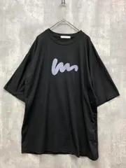 NOWRE ノウル グラフィック フロント プリント Tシャツ sizeM/黒 ■■ メンズ