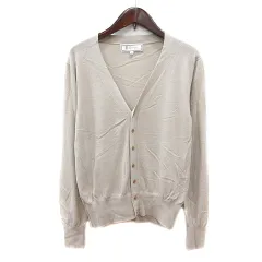 ロペピクニック ROPE Picnic カーディガン ニット 38 M グレージュ /MN