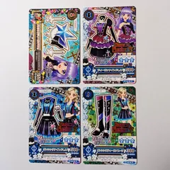 2015 5弾【コーデセット】ダンシングディーヴァアクセ ディーヴァナイトドレス ダンシングナイトドレス ダンシングディーヴァブーツ 氷上すみれ 黒沢凛 ／ アイカツ！ Aikatsu！