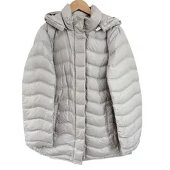 Z1717 noa-ge  ノアジェ　ダウンコート　グレー　レディース　Mサイズ